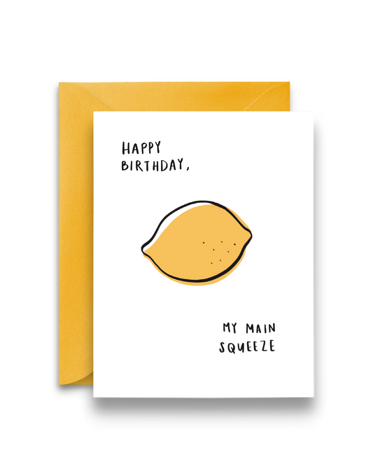 Main Squeeze Birthday